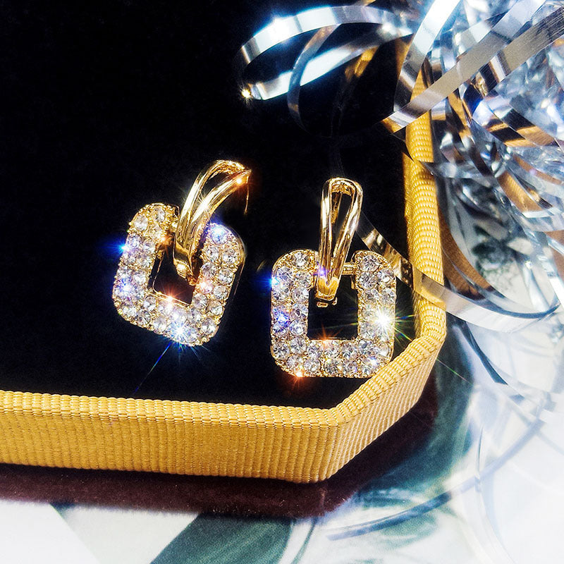 Gold Plated Zircon Studs